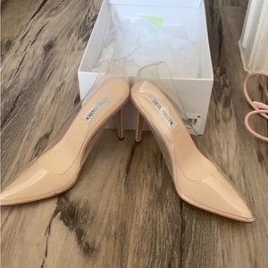 Brand new Steve Madden clear pump
